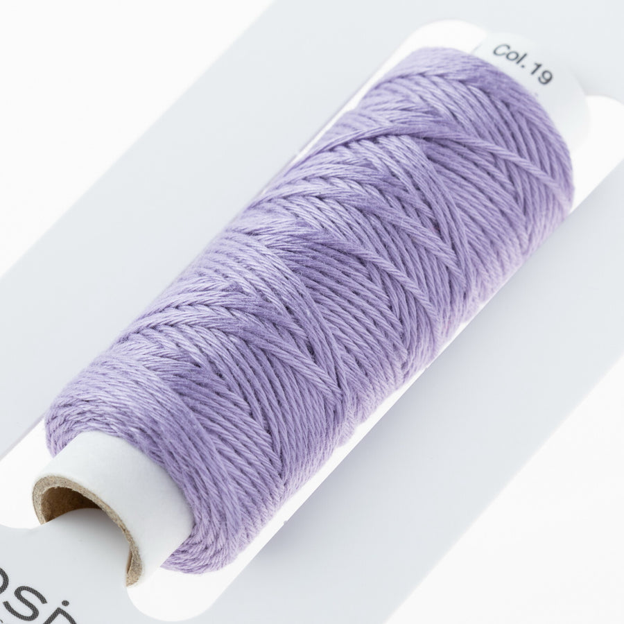 COSMO (19) hidamari Sashiko Thread Plain - Lavender Bouquet