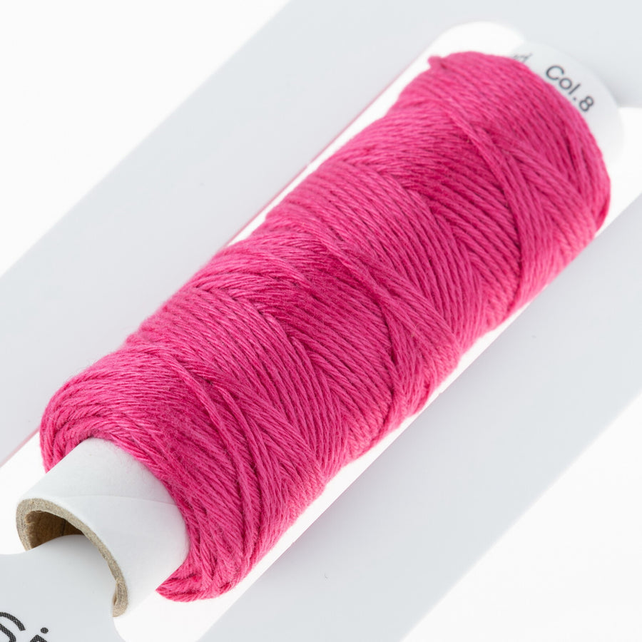 COSMO (8) hidamari Sashiko Thread Plain - Tropical Bougainvillea