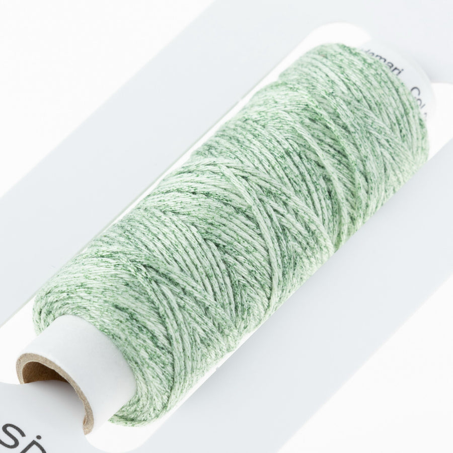 COSMO hidamari Sashiko Thread Speck - Mugwort Bun
