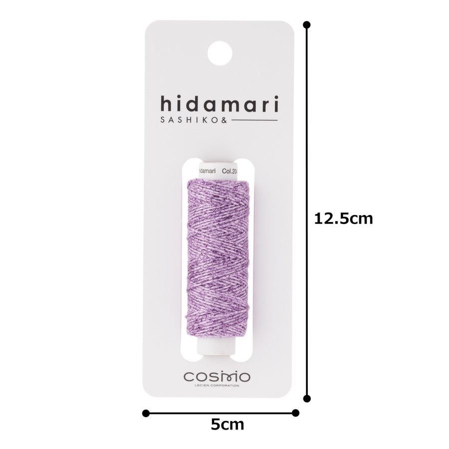 COSMO hidamari Sashiko Thread Speck - Brick Field