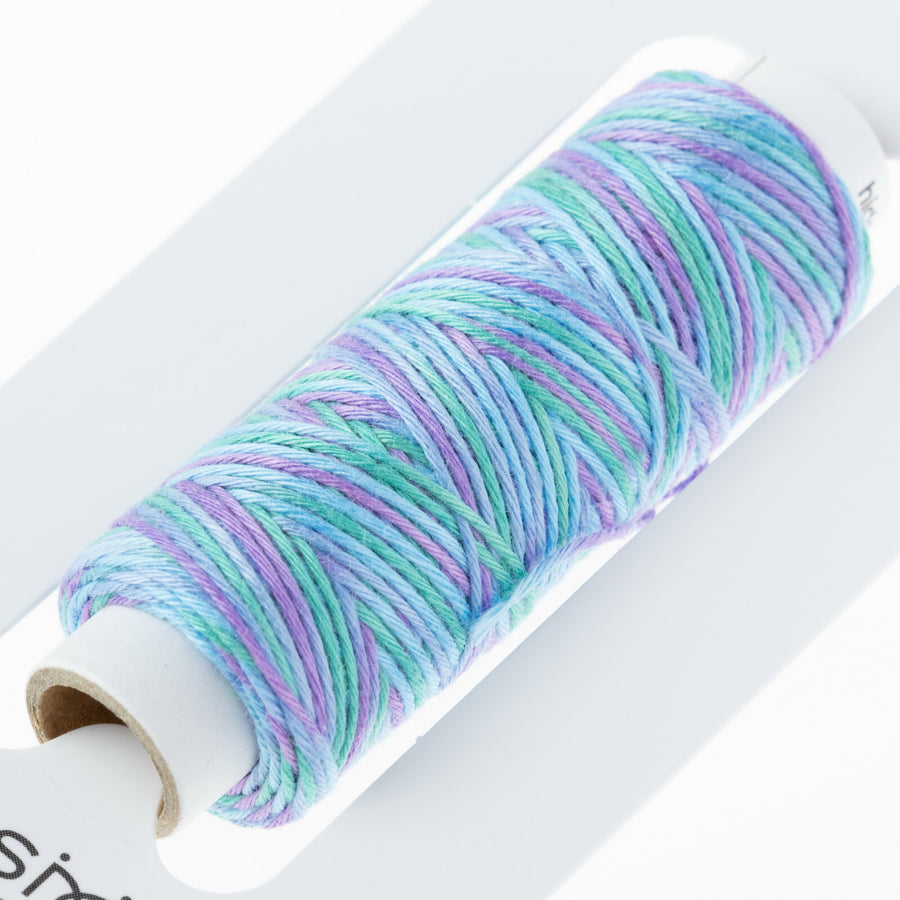 COSMO hidamari Sashiko Thread Multicolor - Ajisai Koji
