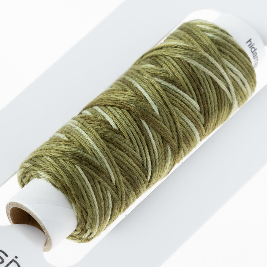 COSMO hidamari Sashiko Thread Gradation - Green Tea Ice Cream