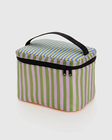 Puffy Lunch Bag - Hotel Stripe