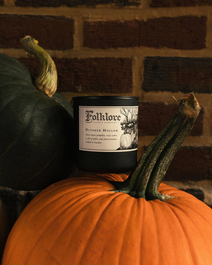 October Hollow Soy Candle By Folklore Candle Co