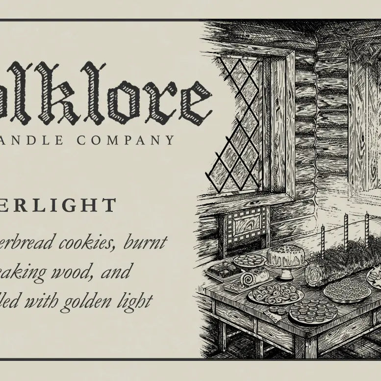 Winterlight Soy Candle [Seasonal] By Folklore Candle Co