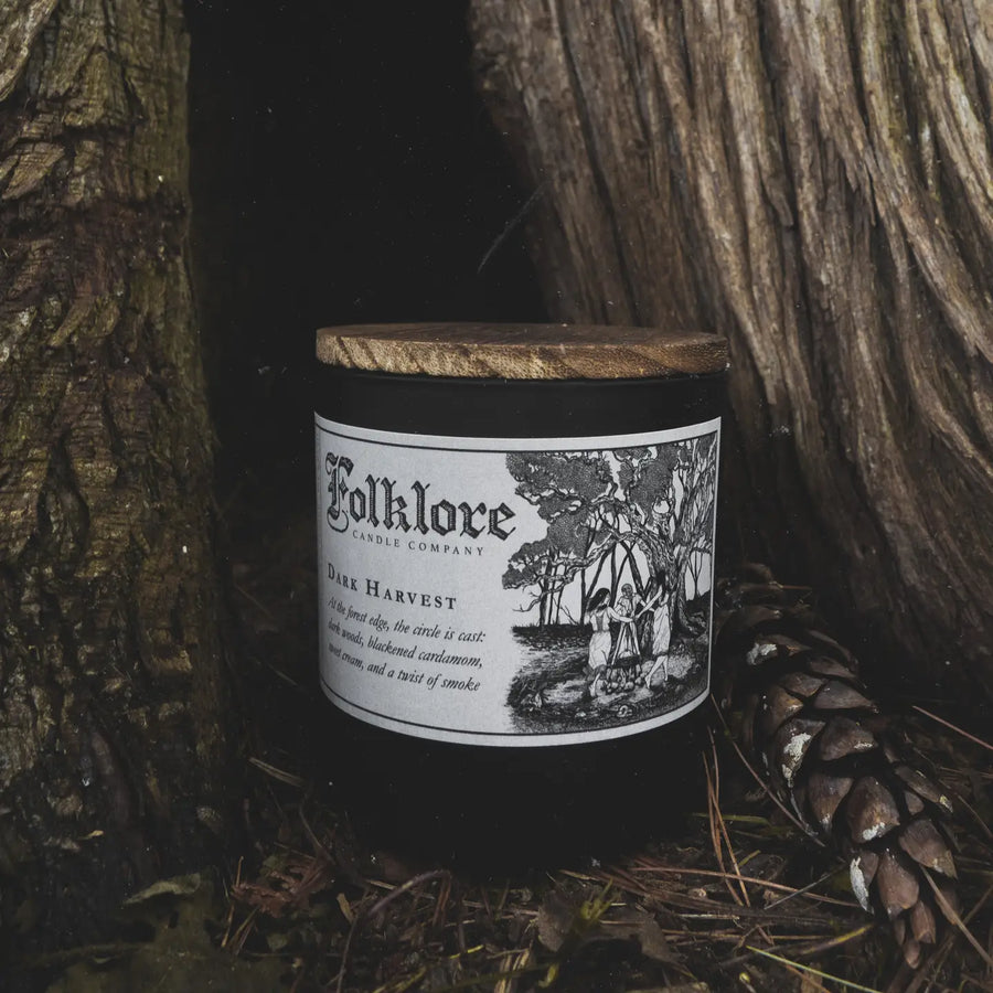 Dark Harvest Soy Candle By Folklore Candle Co