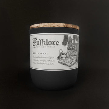 Apothecary Soy Candle By Folklore Candle Co