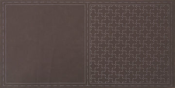 COSMO Hidamari Sashiko Cotton Linen - Black