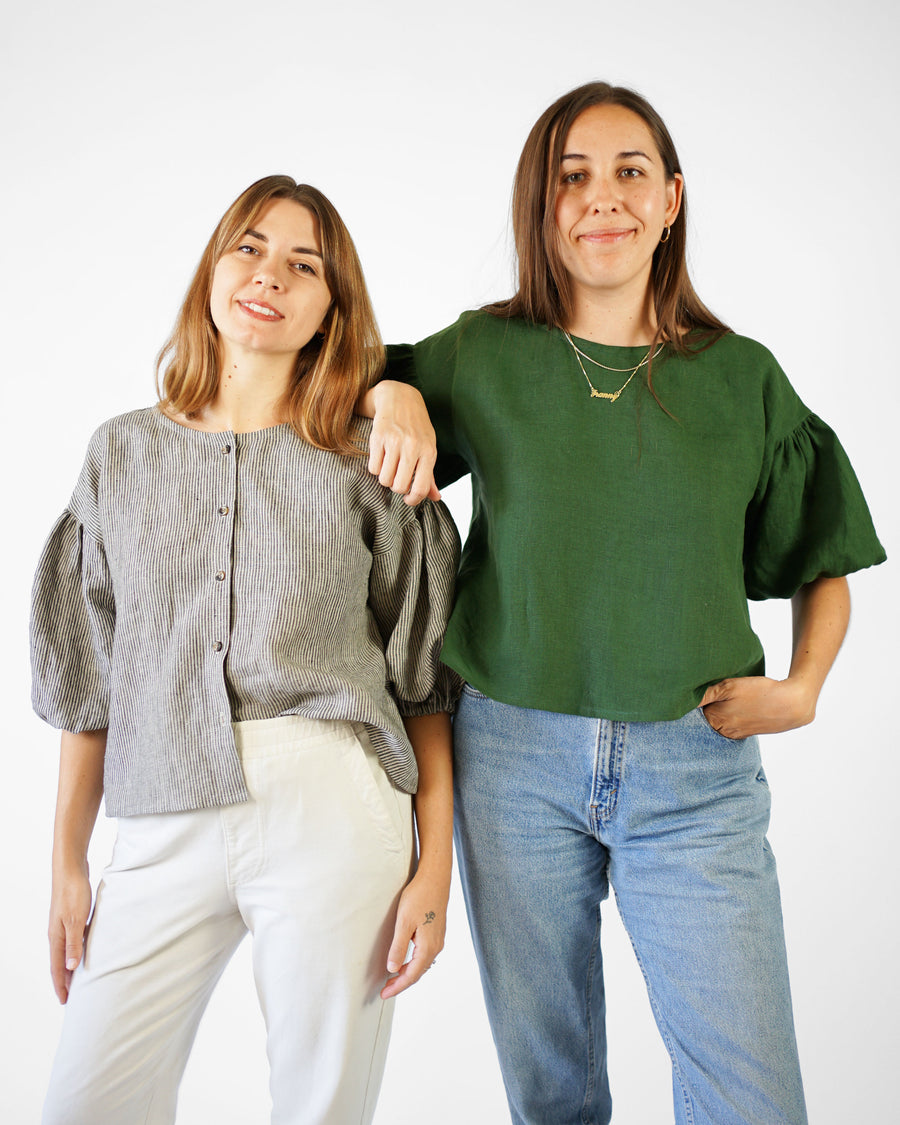 Matchy Matchy Sewing Club Perfect Puff Sleeve Top - Digital Sewing Pattern