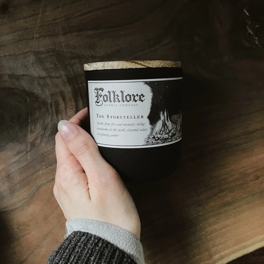 The Storyteller Soy Candle By Folklore Candle Co