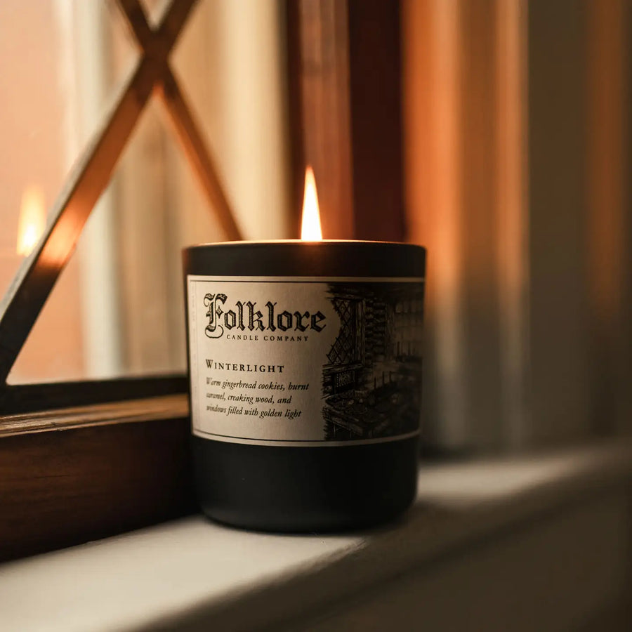 Winterlight Soy Candle [Seasonal] By Folklore Candle Co