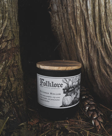 October Hollow Soy Candle By Folklore Candle Co