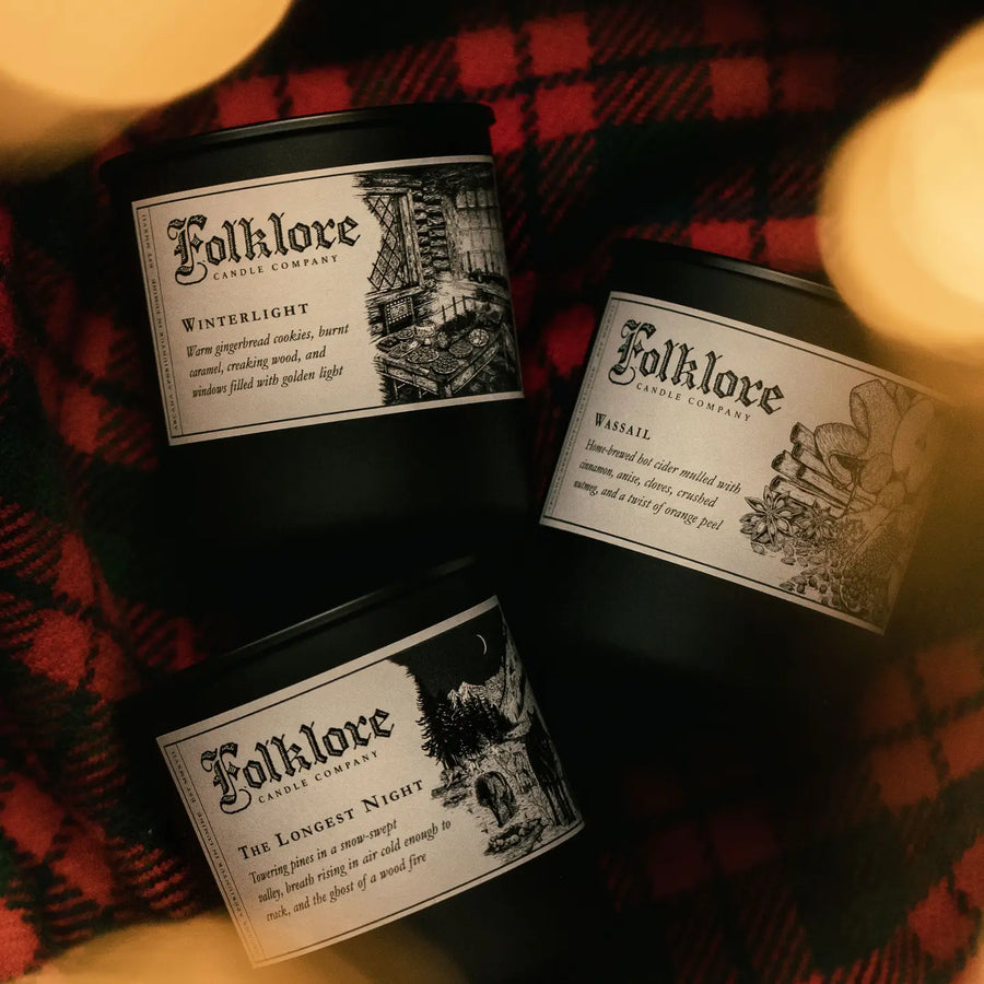 The Longest Night Soy Candle [Seasonal] By Folklore Candle