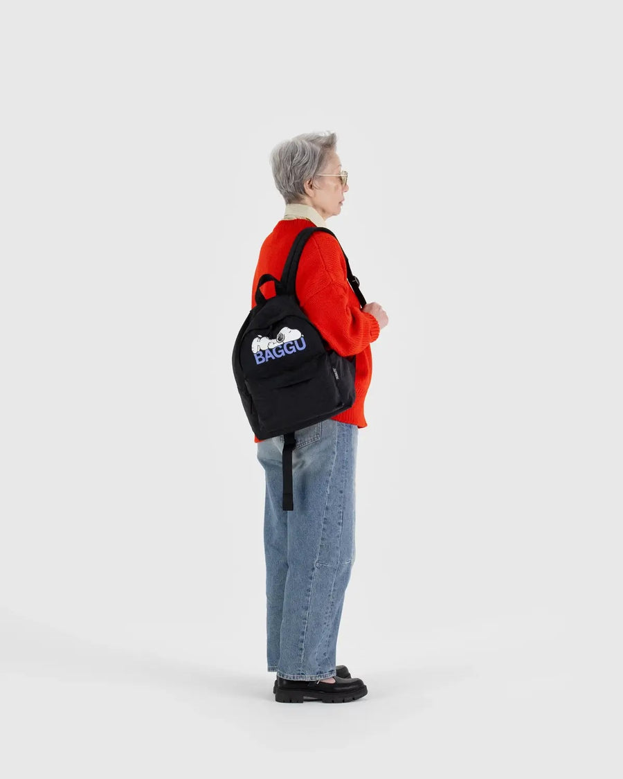 Medium Nylon Backpack - Snoopy