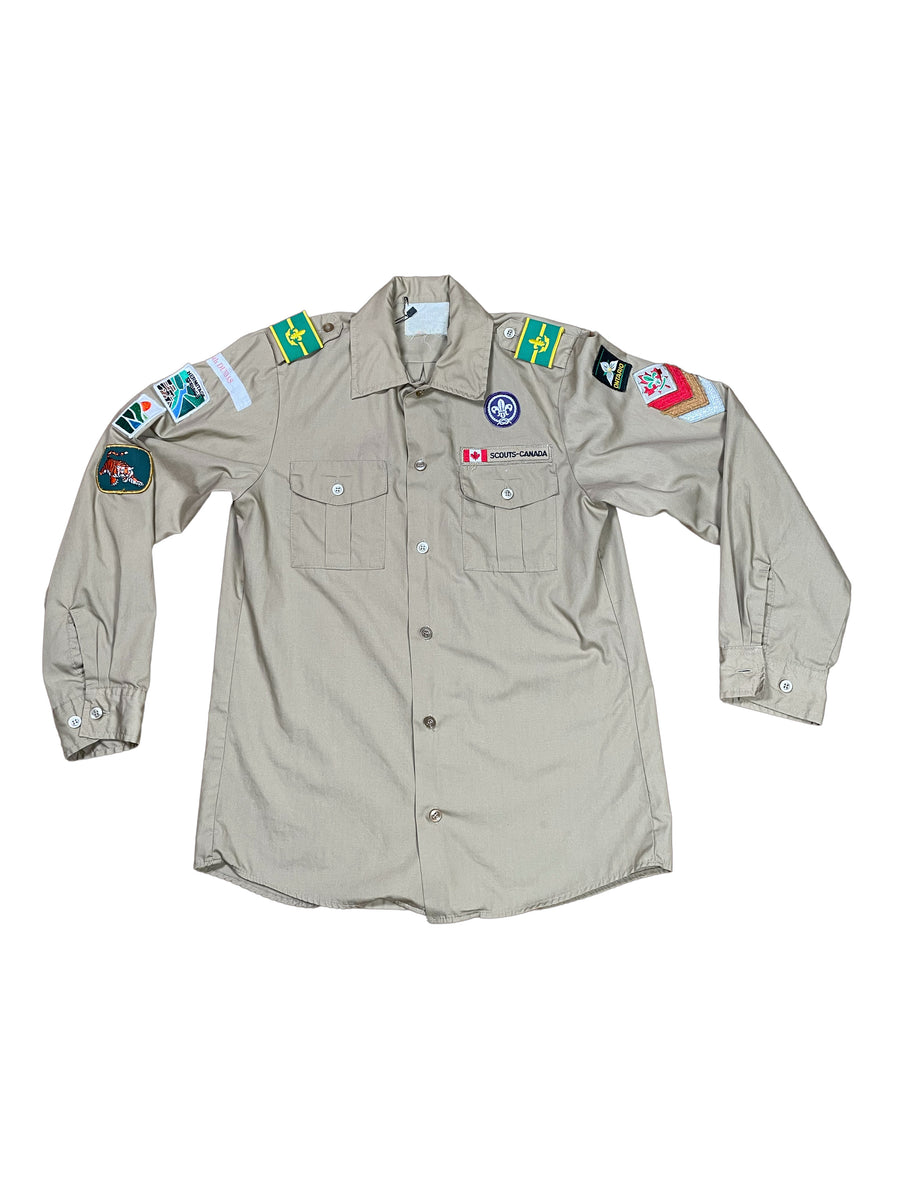 Scouts Canada Beige Button Up