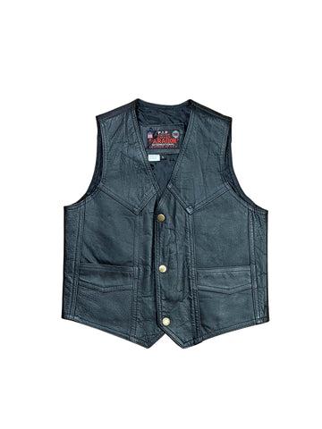 Leather Biker Vest